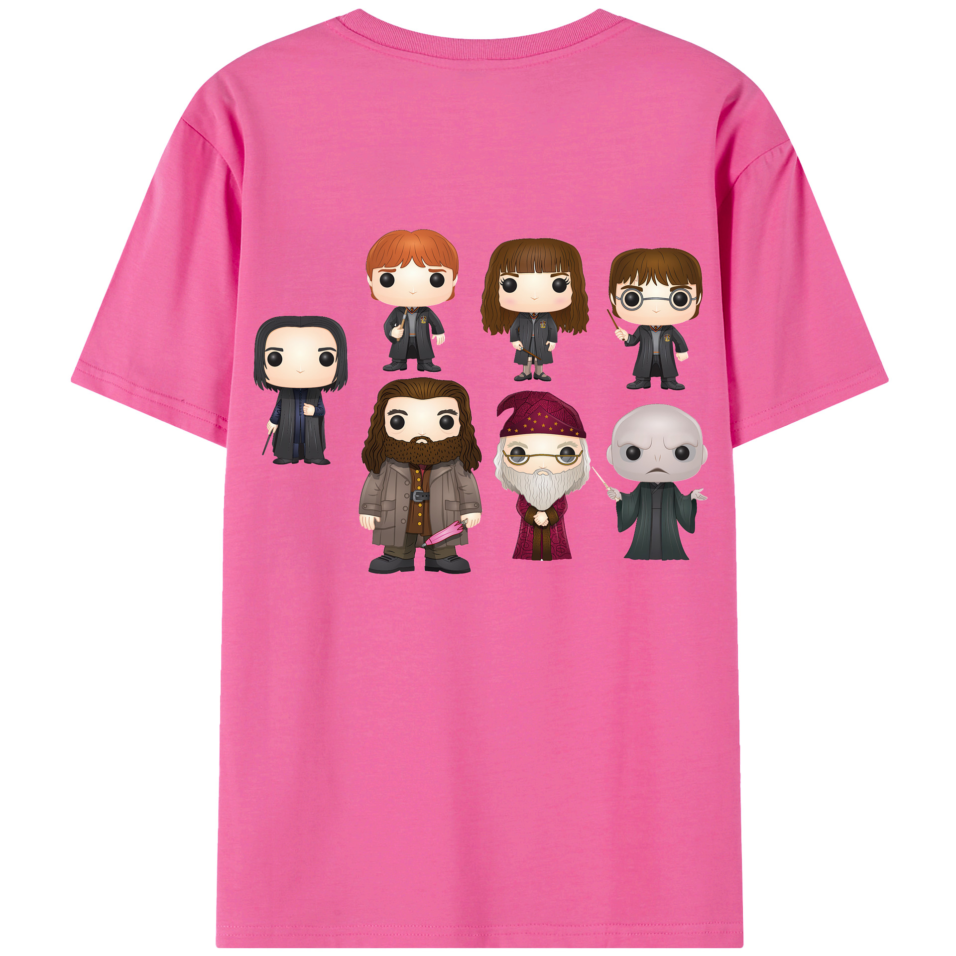 （画像用） Harry Potter ハリー・ポッターシリーズ レディース半袖Tシャツ(バックプリント)